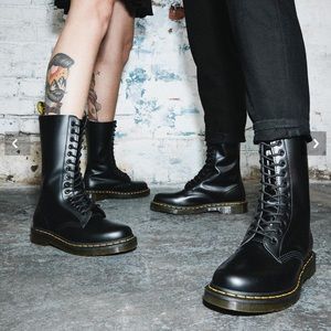 Dr. Martens 1914 Smooth Leather Tall Boots